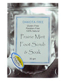 Dakota Free Prairie Mint Foot Scrub & Soak - 30 gm packet